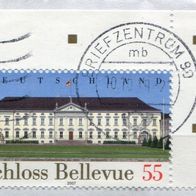 Deutschland Michel-Nr. 2604 Bogeneckrand Vollstempel auf Briefstück