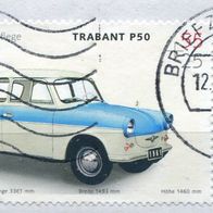 Deutschland Michel-Nr. 2290 Bogenrand Vollstempel auf Briefstück