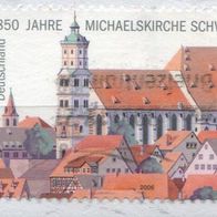 Deutschland Michel-Nr. 2522 gestempelt auf Briefstück