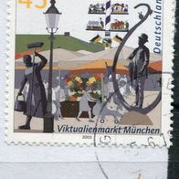 Deutschland Michel-Nr. 2356 gestempelt auf Briefstück