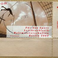 Deutschland Michel-Nr. 2729 Bogeneckrand Vollstempel auf Briefstück