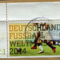 Deutschland Michel-Nr. 3095 Bogeneckrand Vollstempel auf Briefstück