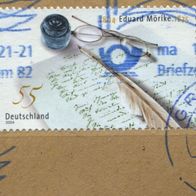 Deutschland Michel-Nr. 2419 gestempelt auf Briefstück