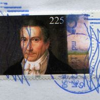 Deutschland Michel-Nr. 2255 Bogenrand Vollstempel auf Briefstück