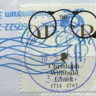 Deutschland Michel-Nr. 3092 Vollstempel auf Briefstück