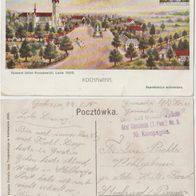 Kochawina 1909 historische AK Feldpoststempel Grenadier-Regiment-Graf-Gneisenau