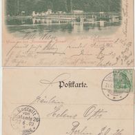 Pichelswerder 1909 Restaurant zum Freund bei Spandau