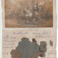 Wanne Eickel 1921 Obersekunda Foto Wanderung mit Gratmann Hetze Nieden
