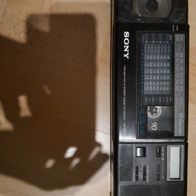 DEFEKT - SONY WA-8000 - Weltempfänger- Autoreverse Cassettenrecorder.