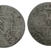 Altdeutschland Silber Kleinmünzen 2 x 1 Grote Bremen 1743 gute Erhaltung s. Scan
