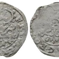 Altdeutschland Silber Braunschweig-Wolfenbüttel Kippermünze 12 Kreuzer 1621