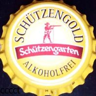 Schützengarten Schützengold Alkoholfrei Bier Brauerei Kronkorken Schweiz in unbenutzt