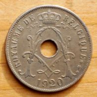 25 Centimes 1920 Belgique