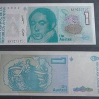 Banknote Argentinieni: 1 Austral 1985 Bankfrisch