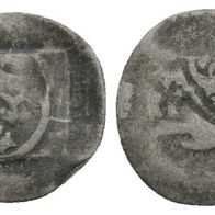 Mittelalter Deutschland Silber Kleinmünze Pfennig 0,48 g., anonyme Gepräge o.J.