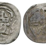 Mittelalter Deutschland Silber Regensburg Pfennig 0,75 g., anonyme Gepräge o.J.