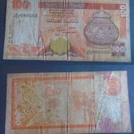Banknote Sri Lanka: 100 Rupien 2005