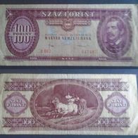 Banknote Ungarn: 100 Forint 1984