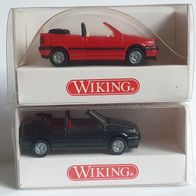 Wiking 053 01 und 02 VW Golf Cabrio in OVP TOPP