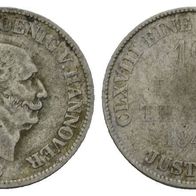 Altdeutschland Hannover Silber 1/12 Taler1847 B, Ernst August, siehe Original-Scan