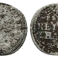 Altdeutschland Silber Brandenburg-Preußen 1/48 Taler 1750 Friedrich II. s. Scan