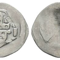 Mittelalter Deutschland Silber Regensburg Pfennig o.J., 0,97 g. bischöfliches Gepräge
