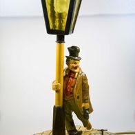 Antike Schwarzwalduhr betrunkene Figur Spieluhr Melodie geschnitzt - Peter Alexander