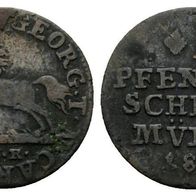 Altdeutschland Braunschweig Kleinmünze 1 Pfennig 1819., s. Scan