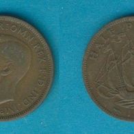 Großbritannien 1/2 Penny 1941