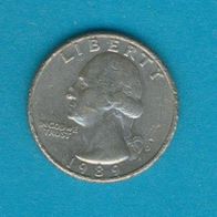 USA 25 Cent 1989 D