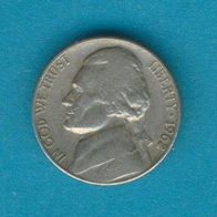 USA 5 Cents 1962 D