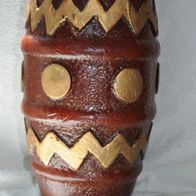 Original akrikanische Kerze in Form einer Djembee Trommel XXL