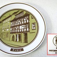 Kahla Porzellan Teller * Metznersches Haus um 1600 * Ø 23,5 cm