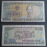 Banknote Vietnam: 1000 Dong 1988