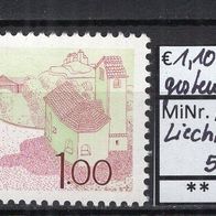 Liechtenstein 1972 Freimarken: Landschaften MiNr. 576 gestempelt
