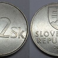 Slowakei 2 Korun 2001 ## B1