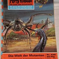 Perry Rhodan (Pabel) Nr. 432 * Die Welt der Mutanten* 1. Auflage