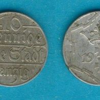 Danzig 10 Pfennig 1923