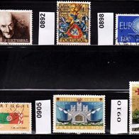 Por007-Portugal Mi. Nr. 890 + 892 + 898 + 902 + 905 + 910 o <