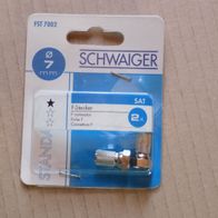 Schwaiger F-Stecker 7mm, Aufdreh-Version