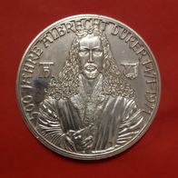 Albrecht Dürer große Gedenkmedaille - Nürnberg - 500 Jahre - 1471/1971