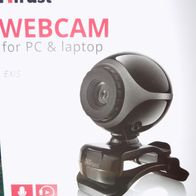 Trust Webcam EXIS für PC & Laptop etc. Plug & Go Ideal für Chat.