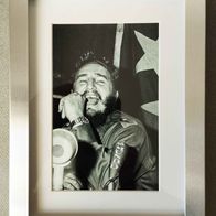 Kuba, Staatschef Castro, Fidel in Washington, USA 1959, Cohiba, Foto Kodak hochglanz