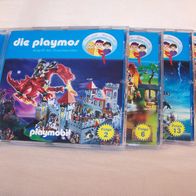 Die Playmos / Playmobil - Folge 2, 6, 13 und 45, 4 CD-Hörspiele / Ploff-Geobra 2007
