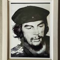 Che Guevara, Cohiba, Kuba, gerahmtes Foto Kodak hochglanz