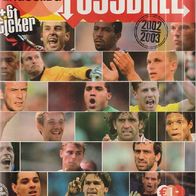 Panini Sammelalbum Fußball 2002-2003 - komplett mit allen 498 Stickern - selten