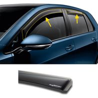 Au Co Windabweiser Set Für Opel Grandland - 4-teilig Vorne & Hinten