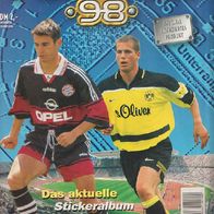 Panini Sammelalbum Fußball 1998 komplett mit allen 478 Stickern selten