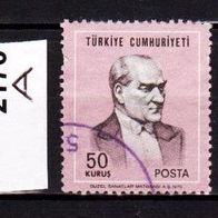 Tü008 - Türkei Mi. Nr. 2164 + 2170A + 2172 Atatürk o <