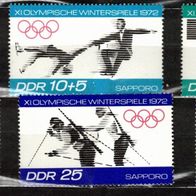 DDR 1305 Olympische Winterspiele Sapporo Mi 1725 - 1730 postfr.
